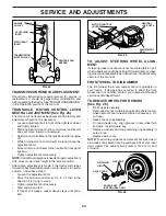 Предварительный просмотр 23 страницы Poulan Pro 188781 Owner'S Manual