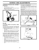 Предварительный просмотр 25 страницы Poulan Pro 188781 Owner'S Manual