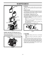 Предварительный просмотр 17 страницы Poulan Pro 188870 Owner'S Manual