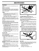 Предварительный просмотр 16 страницы Poulan Pro 190288 Owner'S Manual