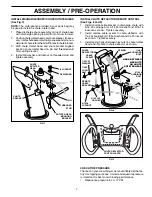 Предварительный просмотр 7 страницы Poulan Pro 192044 Owner'S Manual