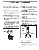 Preview for 21 page of Poulan Pro 194563 Operator'S Manual