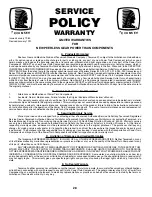 Preview for 28 page of Poulan Pro 194563 Operator'S Manual