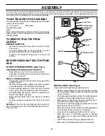 Предварительный просмотр 6 страницы Poulan Pro 194632 Operator'S Manual