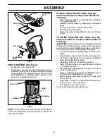 Предварительный просмотр 7 страницы Poulan Pro 194632 Operator'S Manual