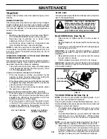 Предварительный просмотр 16 страницы Poulan Pro 194632 Operator'S Manual