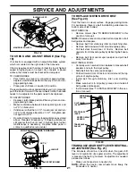 Предварительный просмотр 21 страницы Poulan Pro 194632 Operator'S Manual