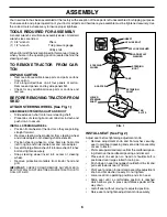 Предварительный просмотр 6 страницы Poulan Pro 194831 Operator'S Manual