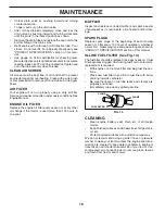 Preview for 18 page of Poulan Pro 194992 Operator'S Manual