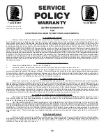 Preview for 28 page of Poulan Pro 194992 Operator'S Manual