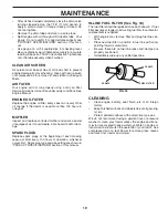 Предварительный просмотр 19 страницы Poulan Pro 195806 Operator'S Manual