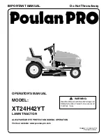 Poulan Pro 196692 Operator'S Manual preview