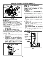 Preview for 21 page of Poulan Pro 197053 Operator'S Manual