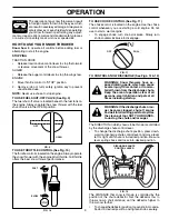 Предварительный просмотр 9 страницы Poulan Pro 199215 Owner'S Manual