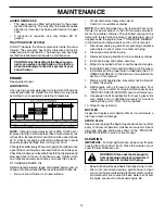 Предварительный просмотр 14 страницы Poulan Pro 199215 Owner'S Manual