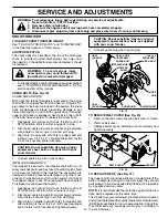 Предварительный просмотр 15 страницы Poulan Pro 199215 Owner'S Manual