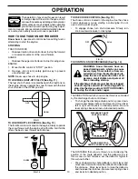 Предварительный просмотр 10 страницы Poulan Pro 199248 Owner'S Manual