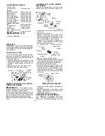 Preview for 13 page of Poulan Pro 2001-03 Operator'S Manual