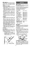 Preview for 12 page of Poulan Pro 230 Operator'S Manual