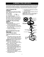 Preview for 7 page of Poulan Pro 271150 Owner'S Manual