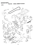 Предварительный просмотр 32 страницы Poulan Pro 279810 Owner'S Manual