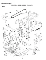 Preview for 32 page of Poulan Pro 279830 Owner'S Manual