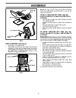 Preview for 7 page of Poulan Pro 401115 Operator'S Manual