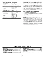 Предварительный просмотр 4 страницы Poulan Pro 401121 Operator'S Manual