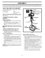 Предварительный просмотр 6 страницы Poulan Pro 401121 Operator'S Manual