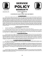 Предварительный просмотр 28 страницы Poulan Pro 401121 Operator'S Manual