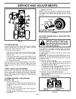 Предварительный просмотр 24 страницы Poulan Pro 402495 Operator'S Manual