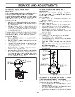 Preview for 21 page of Poulan Pro 402559 Operator'S Manual