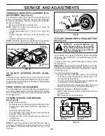 Preview for 22 page of Poulan Pro 403315 Operator'S Manual