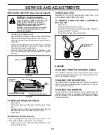 Preview for 23 page of Poulan Pro 403315 Operator'S Manual