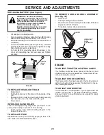 Preview for 23 page of Poulan Pro 403320 Operator'S Manual