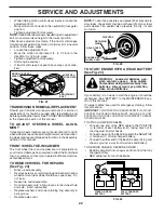 Preview for 22 page of Poulan Pro 403444 Operator'S Manual