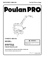 Предварительный просмотр 1 страницы Poulan Pro 403661 Owner'S Manual