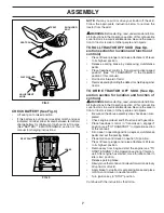 Предварительный просмотр 7 страницы Poulan Pro 403780 Operator'S Manual