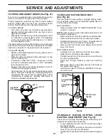 Предварительный просмотр 21 страницы Poulan Pro 405385 Operator'S Manual