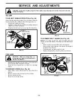 Preview for 15 page of Poulan Pro 410237 Operator'S Manual