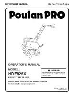 Poulan Pro 411044 Operator'S Manual preview