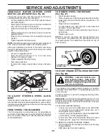 Предварительный просмотр 23 страницы Poulan Pro 413106 Operator'S Manual