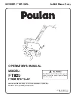 Poulan Pro 413288 Operator'S Manual preview