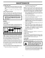 Preview for 15 page of Poulan Pro 414949 Owner'S Manual