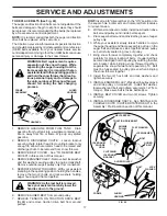 Предварительный просмотр 17 страницы Poulan Pro 415242 Owner'S Manual