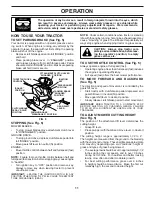 Preview for 11 page of Poulan Pro 417905 Operator'S Manual