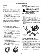 Preview for 16 page of Poulan Pro 417905 Operator'S Manual