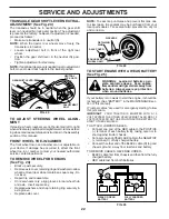 Preview for 22 page of Poulan Pro 417905 Operator'S Manual