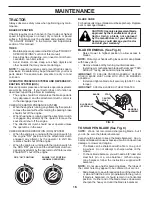 Предварительный просмотр 16 страницы Poulan Pro 418743 Operator'S Manual