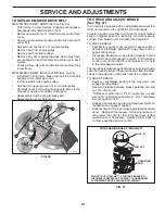 Preview for 21 page of Poulan Pro 418774 Operator'S Manual